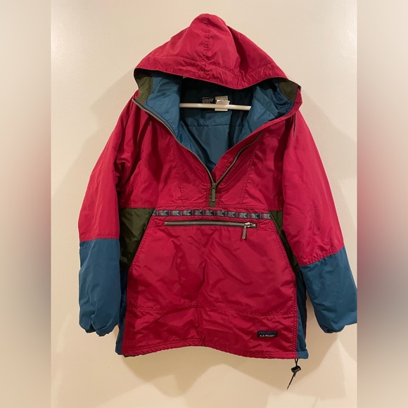 L.L. Bean Other - Vintage LL Bean men’s small Aztec anorak pullover jacket